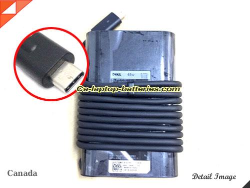  image of DELL LA65NM190 ac adapter, 20V 3.25A LA65NM190 Notebook Power ac adapter DELL20V3.25A65W-Type-C