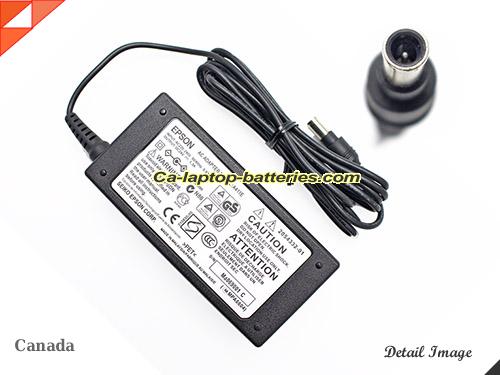  image of EPSON A411E ac adapter, 24V 1.3A A411E Notebook Power ac adapter EPSON24V1.3A31.2W-6.5x4.4mm-220V