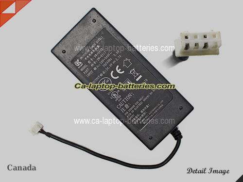  image of KLEC SW-0692 ac adapter, 24V 2.5A SW-0692 Notebook Power ac adapter KLEC24V2.5A60W-M1H4K4P