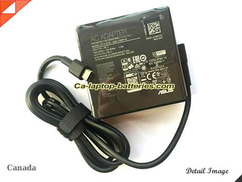  image of ASUS A20-100P1A ac adapter, 20V 5A A20-100P1A Notebook Power ac adapter ASUS20V5A100W-TypeC