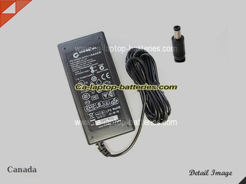  image of GLOBTEK ROHS7828571 ac adapter, 15V 4A ROHS7828571 Notebook Power ac adapter GlobTek15V4A60W-5.5x2.5mm