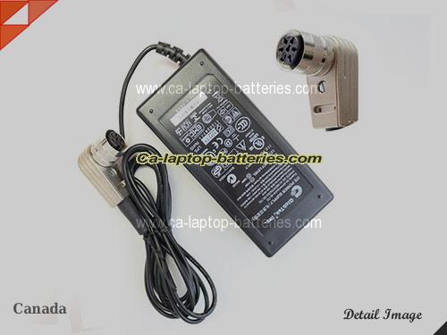  image of GLOBTEK GS-1672 ac adapter, 13.2V 4.5A GS-1672 Notebook Power ac adapter GlobTek13.2V4.5A60W-6HOLE