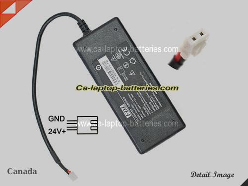 GPRINTER GP-L80250II adapter, 24V 1.5A GP-L80250II laptop computer ac adaptor, FDL24V1.5A36W-2Pins