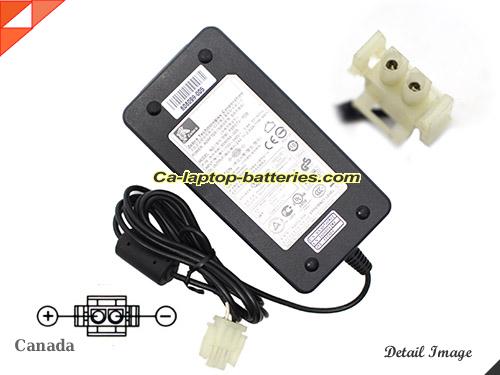 ZEBRA 01973-000 adapter, 24V 2.92A 01973-000 laptop computer ac adaptor, ZEBRA24V2.92A70W-Molex-2PIN