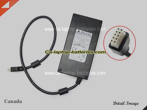  image of ETA USA DTMF300-12SX-F-W6 ac adapter, 12V 25A DTMF300-12SX-F-W6 Notebook Power ac adapter ETAUSA12V25A300W-Molex-10Pins