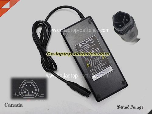  image of PHYLION SSLC084V42XH ac adapter, 42V 2A SSLC084V42XH Notebook Power ac adapter PHYLION42V2A84W-4PIN