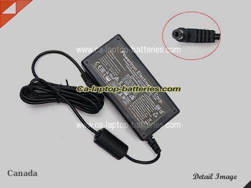  image of POWERTRON 5606-0139-01 ac adapter, 24V 2A 5606-0139-01 Notebook Power ac adapter Powertron24V2A48W-5.5x2.1mm