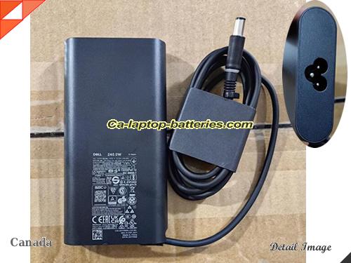  image of DELL ADP-240GBB ac adapter, 19.5V 12.31A ADP-240GBB Notebook Power ac adapter DELL19.5V12.31A240W-7.4x5.0mm-GN