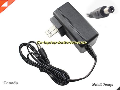 YAMAHA P125A adapter, 12V 1.5A P125A laptop computer ac adaptor, YAMAHA12V1.5A18W-5.5x2.1mm-US