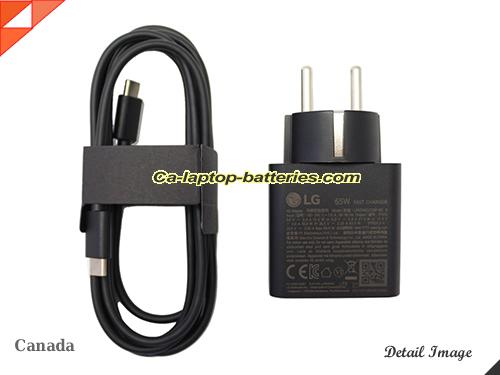  image of LG LP65WGC20P-EK ac adapter, 20V 3.25A LP65WGC20P-EK Notebook Power ac adapter LG20V3.25A65W-TYPEC-EU