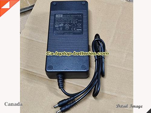  image of GVE GM252-2401050-F ac adapter, 24V 10.5A GM252-2401050-F Notebook Power ac adapter GVE24V10.5A252W-5.5x2.5mm-2lines