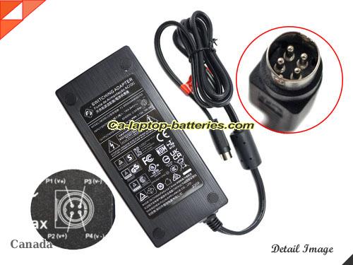  image of FUJIA FJ-SW2028A48003750 ac adapter, 48V 3.75A FJ-SW2028A48003750 Notebook Power ac adapter FUJIA48V3.75A180W-4PIN-SZXF