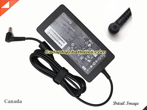  image of CHICONY A135A022P ac adapter, 19.5V 6.92A A135A022P Notebook Power ac adapter CHICONY19.5V6.92A135W-5.5x2.5mm-thin