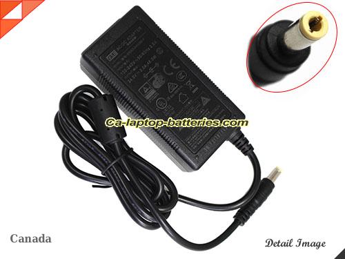  image of GVE GM53-240200-F ac adapter, 24V 2A GM53-240200-F Notebook Power ac adapter GVE24V2A48W-5.5x2.5mm