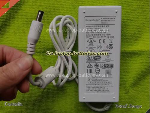  image of HARMANKARDON NSA60ED-190300 ac adapter, 19V 3A NSA60ED-190300 Notebook Power ac adapter HARMANKARDON19V3A57W-5.5x2.5mm-W