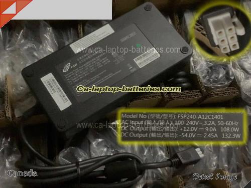  image of FSP FSP240-A12C1401 ac adapter, 12V 9A FSP240-A12C1401 Notebook Power ac adapter FSP12V9A240W-Molex-6Pins-A12C1401