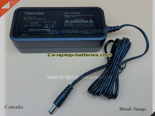  image of TOSHIBA SK06T-24002500W2 ac adapter, 24V 2.5A SK06T-24002500W2 Notebook Power ac adapter TOSHIBA24V2.560W-5.5x2.1mm-SK06T