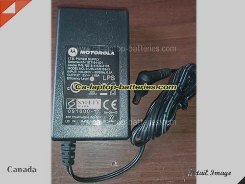  image of MOTOROLA 571184-002 ac adapter, 12V 1.66A 571184-002 Notebook Power ac adapter MOTOROLA12V1.66A19.92W-5.5x2.1mm