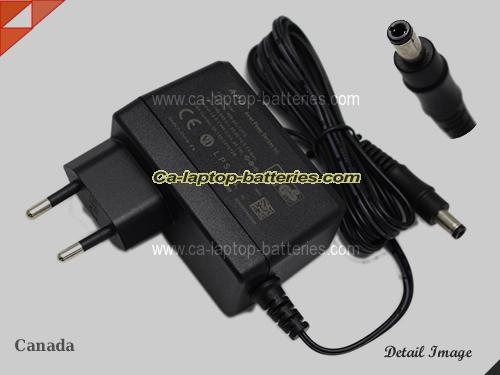  image of APD WB-24J12FG ac adapter, 12V 2A WB-24J12FG Notebook Power ac adapter APD12V2A24W-5.5x2.5mm-EU-B