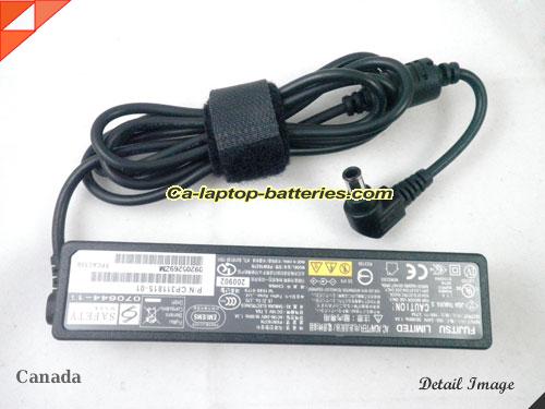  image of FUJITSU FPCAC14 ac adapter, 16V 3.75A FPCAC14 Notebook Power ac adapter FUJITSU16V3.75A60W-Long-Type