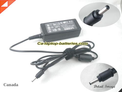  image of ACER PA-1650-02 ac adapter, 12V 1.5A PA-1650-02 Notebook Power ac adapter LITEON12V1.5A18W-3.0x1.0mm