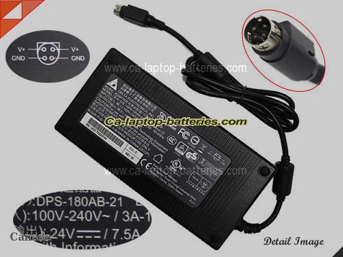 DELTA 24V 7.5A  Notebook ac adapter, DELTA24V7.5A180W-4PIN-SZXF