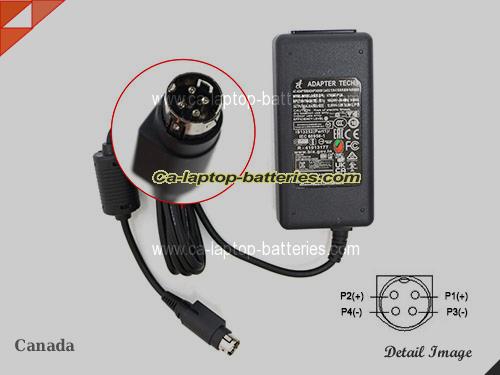 ADAPTER TECH 12V 3A  Notebook ac adapter, ADAPTERTECH12V3A36W-4PIN-SZXF