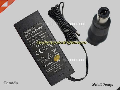 Genuine FLYPOWER PS065IBIAY3000S Adapter PS0651B1AY3000S 18V 3A 54W AC Adapter Charger FLYPOWER18V3A54W-5.5x2.5mm