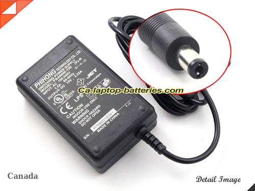 PHIHONG 15V 3.33A  Notebook ac adapter, Phihong15V3.33A50W-5.5x1.7mm