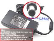 Original DELL CN-0JVF3V-73245-222-0141-A00 Adapter DELL19.5V9.23A180W-7.4x5.0mm