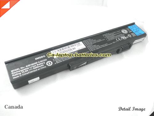 GATEWAY MX6444h Replacement Battery 4800mAh 14.8V Black Li-ion