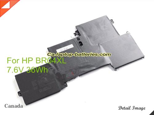 HP BR04XL Battery 4720mAh, 34.9Wh  7.4V Black Li-ion