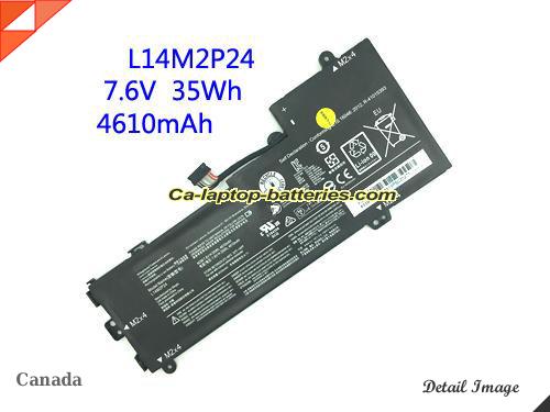 Genuine LENOVO E31-80-IFI Battery For laptop 4610mAh, 35Wh , 7.6V, Black , Li-ion