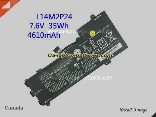 Genuine LENOVO U31-70(80M5006WGE) Battery For laptop 4610mAh, 35Wh , 7.6V, Black , Li-ion