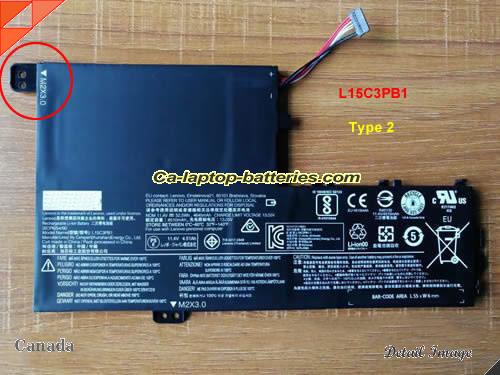 LENOVO L15C3PB1 Battery 4645mAh, 52.5Wh  11.4V Black Li-Polymer