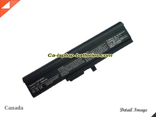 SONY VAIO VGN-TX1HP Replacement Battery 6600mAh 7.4V Black Li-ion