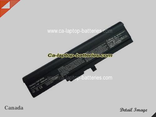 SONY VAIO VGN-TX26C Replacement Battery 6600mAh 7.4V Black Li-ion