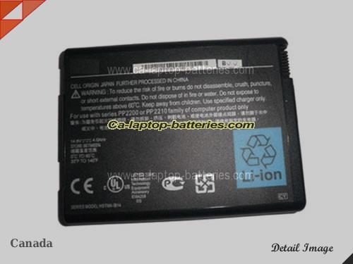 HP Pavilion ZV5000z Replacement Battery 6600mAh 14.8V Black Li-ion