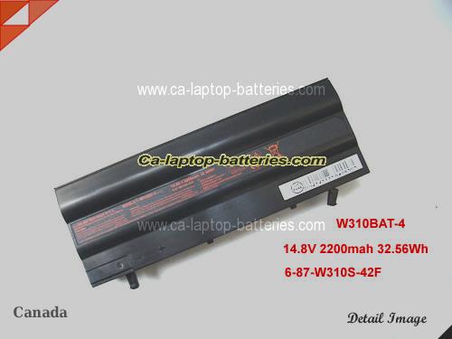 Genuine ZOOSTORM W310CZ Battery For laptop 2200mAh, 32.56Wh , 14.8V, Black , Li-ion