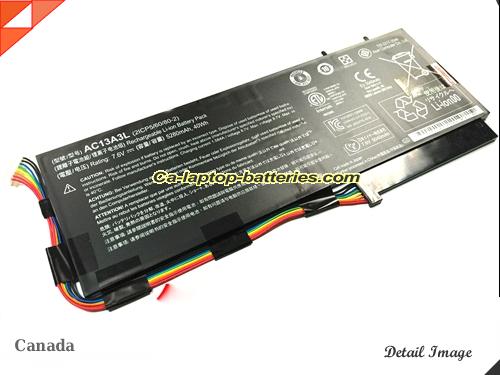 Genuine ACER Aspire P3-131-21292G06as Battery For laptop 5280mAh, 40Wh , 7.6V, Black , Li-ion