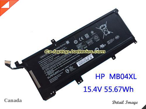 Genuine HP x360 m6 Battery For laptop 3470mAh, 55.67Wh , 15.4V, Black , Li-ion