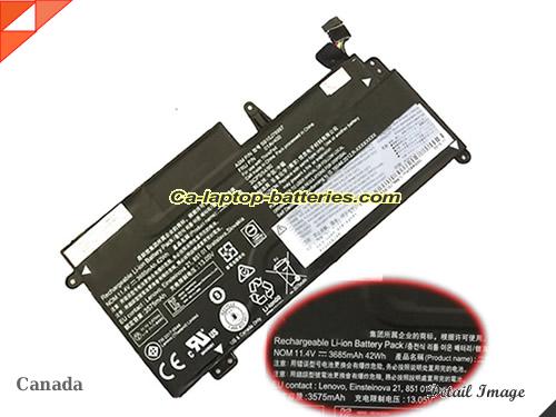 LENOVO 01AV401 Battery 3685mAh, 42Wh  11.4V Black Li-ion