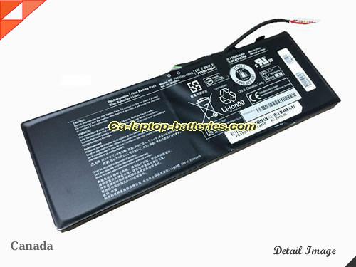 Genuine TOSHIBA PSKVUA-00D001 Battery For laptop 3684mAh, 28Wh , 7.2V, Black , Li-ion