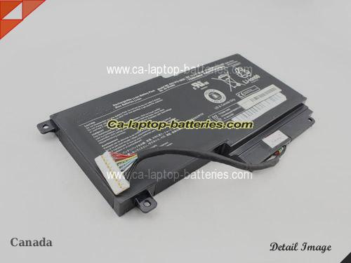 Genuine TOSHIBA Pskmac 005004 Battery For laptop 2838mAh, 43Wh , 14.4V, Black , Li-ion