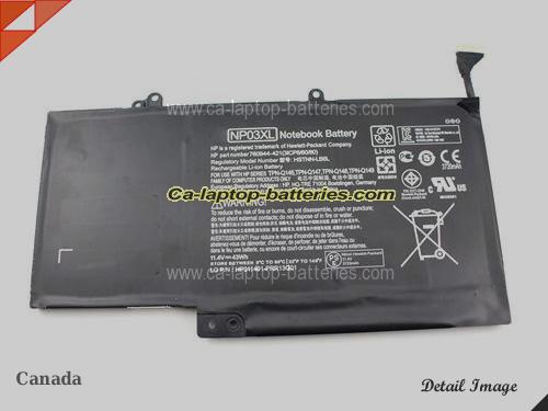 Genuine HP Pavilion 13-b102tu Battery For laptop 43Wh, 11.4V, Black , Li-ion