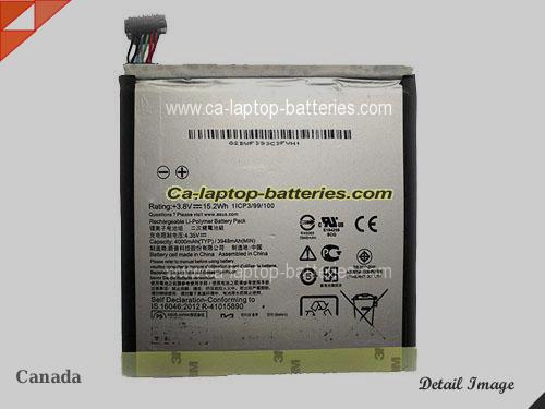 Genuine ASUS Z580CA 1A Battery For laptop 4000mAh, 15.2Wh , 3.8V, Black , Li-ion