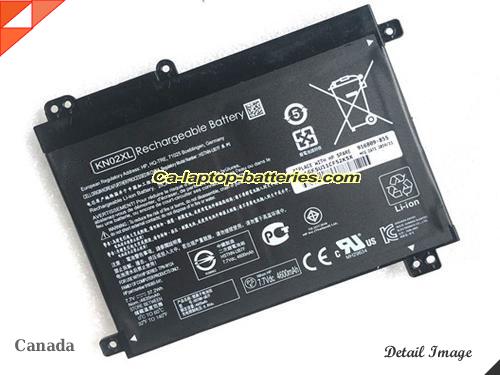 HP 916809855 Battery 4600mAh, 37Wh  7.4V Black Li-ion