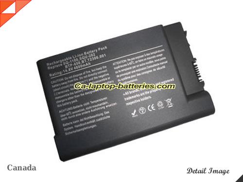 ACER Ferrari 3201LMi Replacement Battery 4400mAh 14.8V Black Li-ion