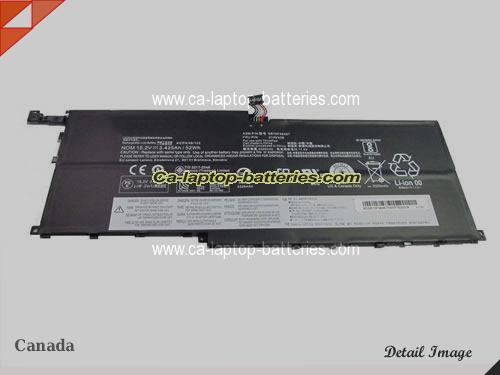 Genuine LENOVO ThinkPad X1 Carbon 4th(20FC-001VAU) Battery For laptop 3425mAh, 52Wh , 15.2V, Black , Li-ion