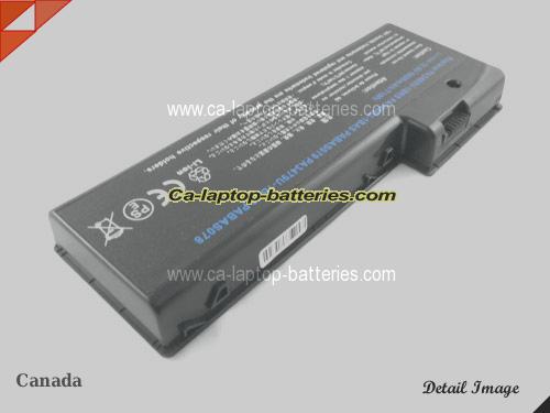 TOSHIBA Satellite P105-S6064 Replacement Battery 6600mAh 10.8V Black Li-ion